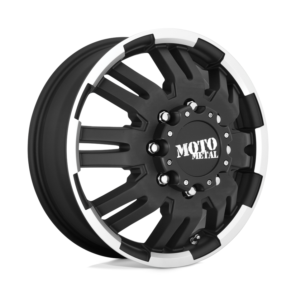 Moto Metal MO963 Matte Black Machined - Front Wheel