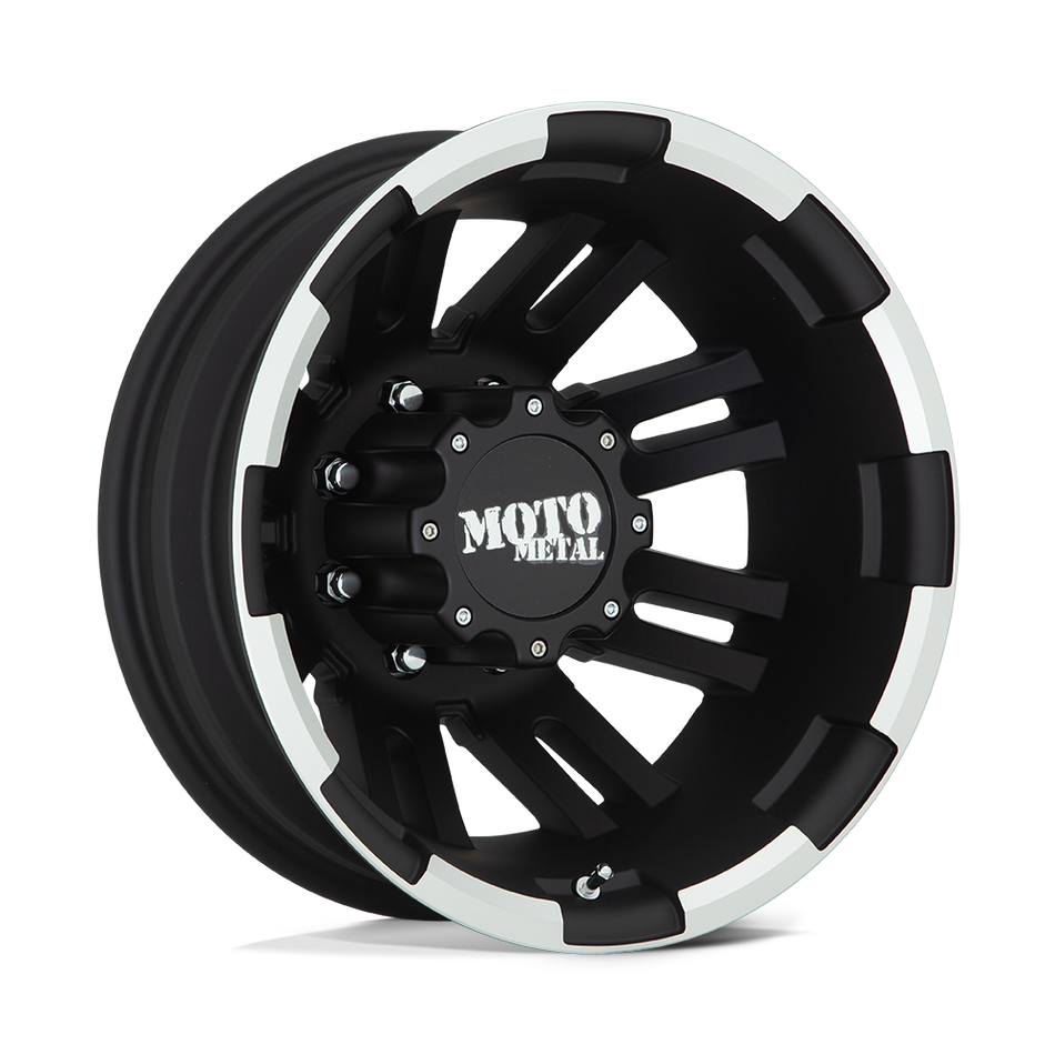 Moto Metal MO963 Matte Black Machined - Rear Wheel