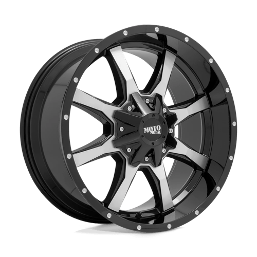 Moto Metal MO970 GLOSS BLACK MACHINED