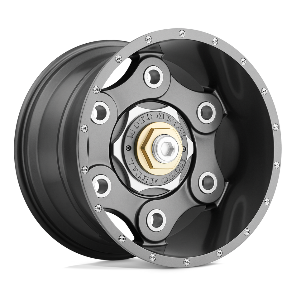Moto Metal MO977 LINK Gun Metal Wheel