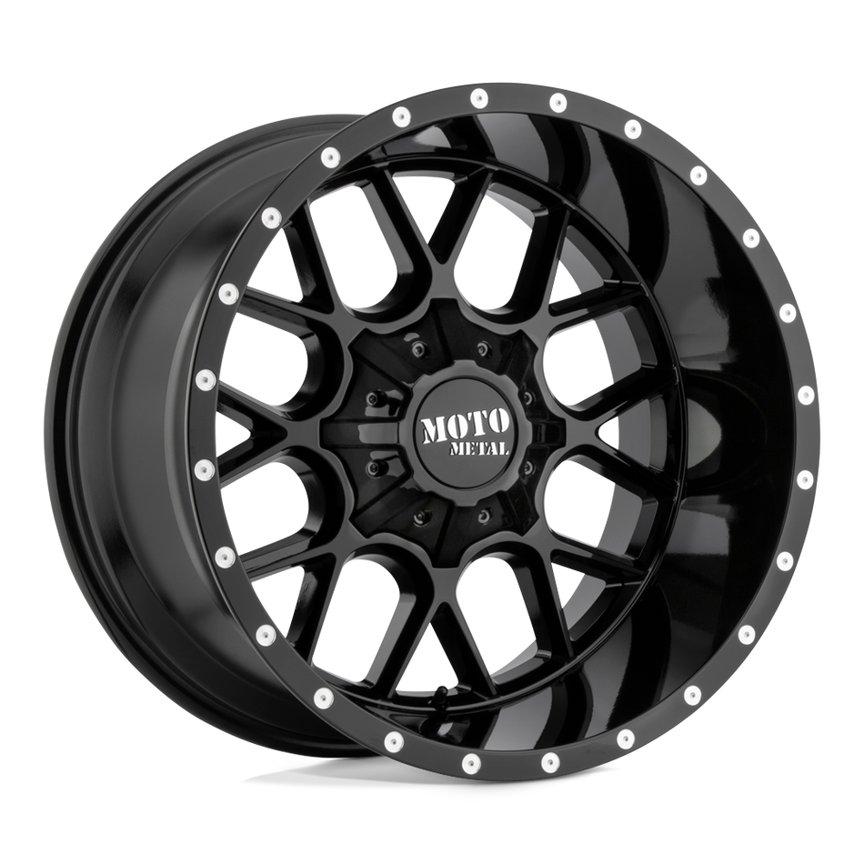 Moto Metal MO986 SIEGE Gloss Black Wheel