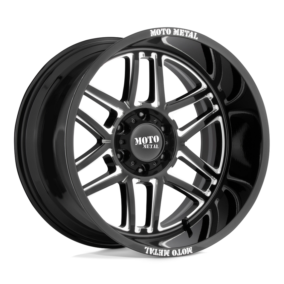 Moto Metal MO992 FOLSOM Gloss Black Milled Wheel