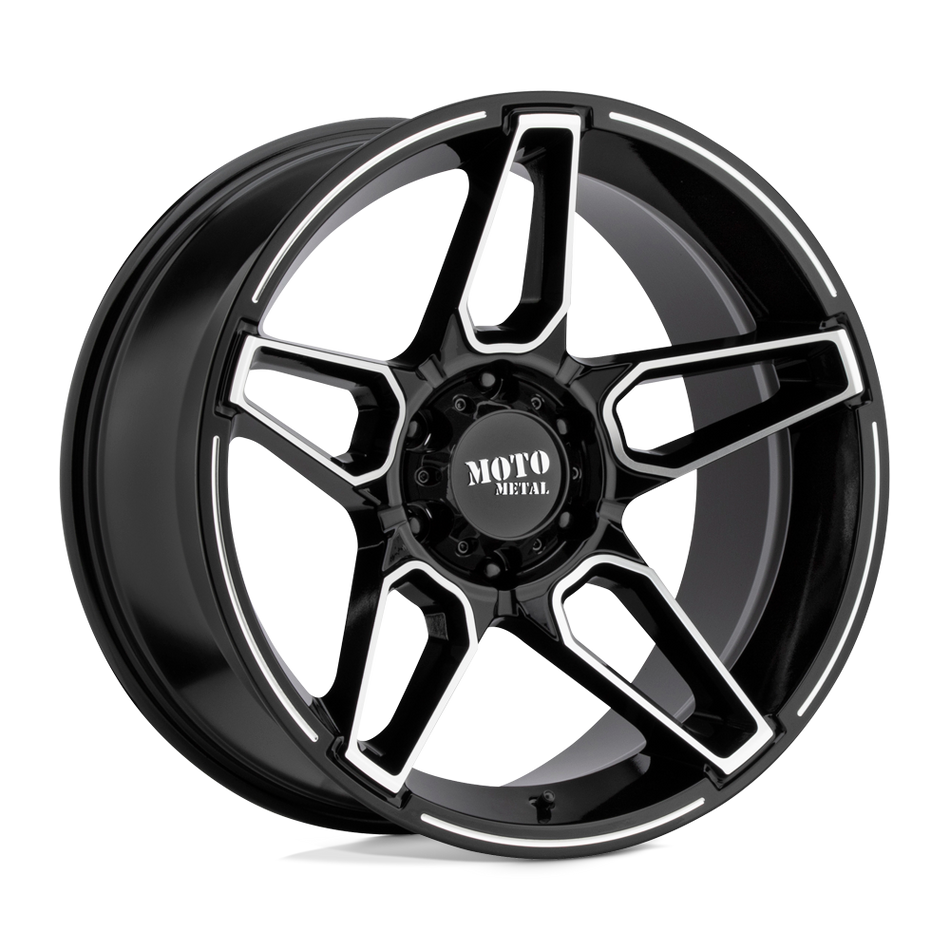 Moto Metal MO994 FANG Gloss Black Machined Wheel