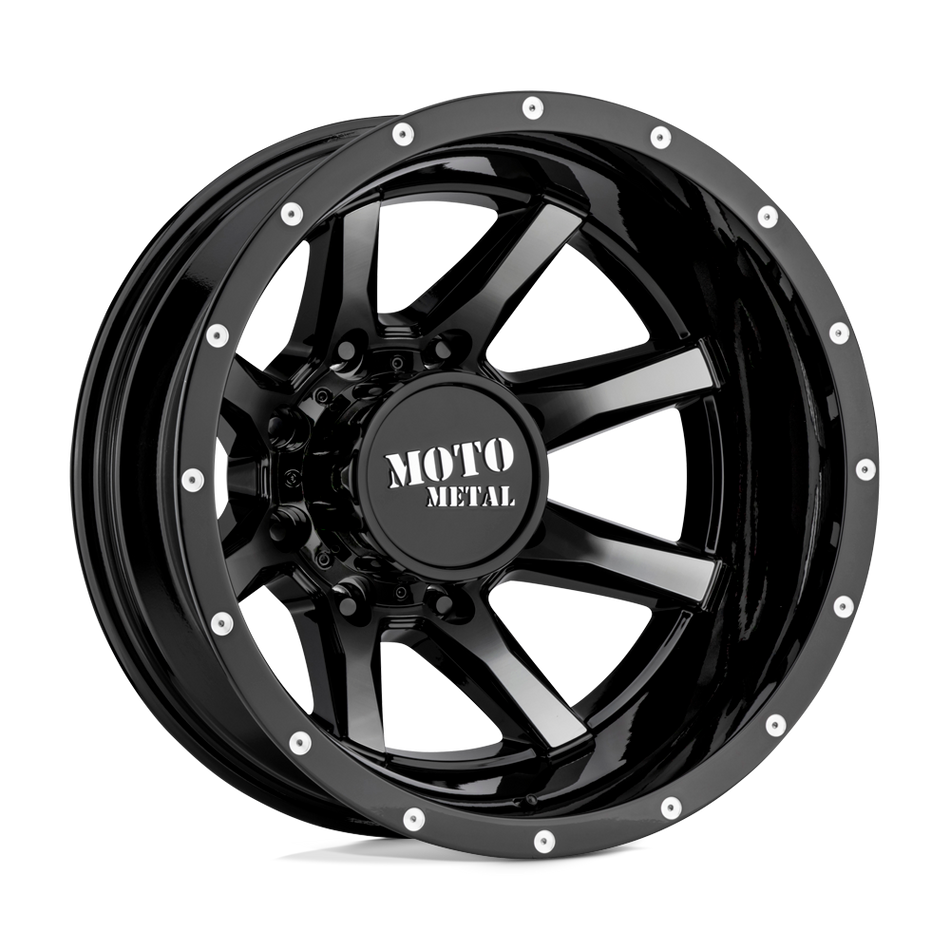 Moto Metal MO995 Gloss Black Machined - Rear Wheel