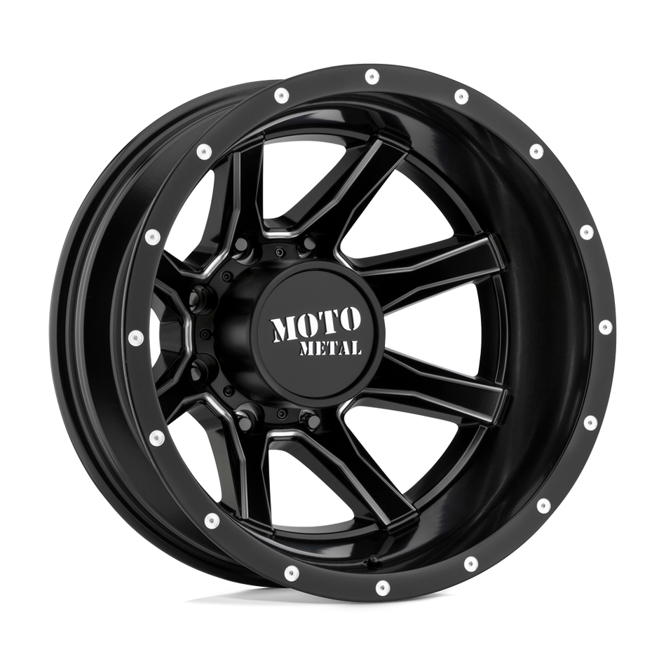 Moto Metal MO995 Satin Black Milled - Rear Wheel