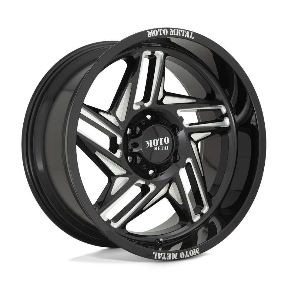 Moto Metal MO996 RIPSAW Gloss Black Milled Wheel