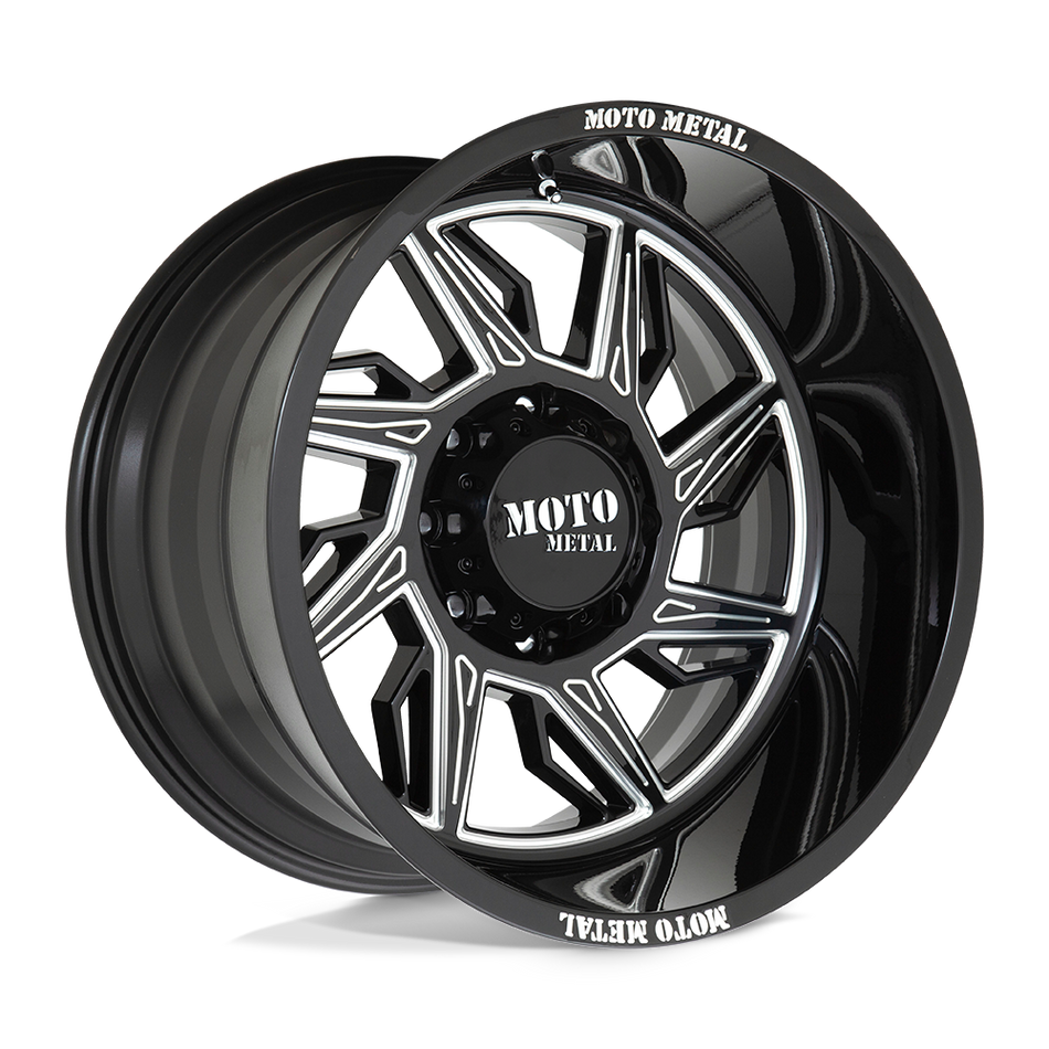 Moto Metal MO997 HURRICANE Gloss Black Milled - Right Directional Wheel