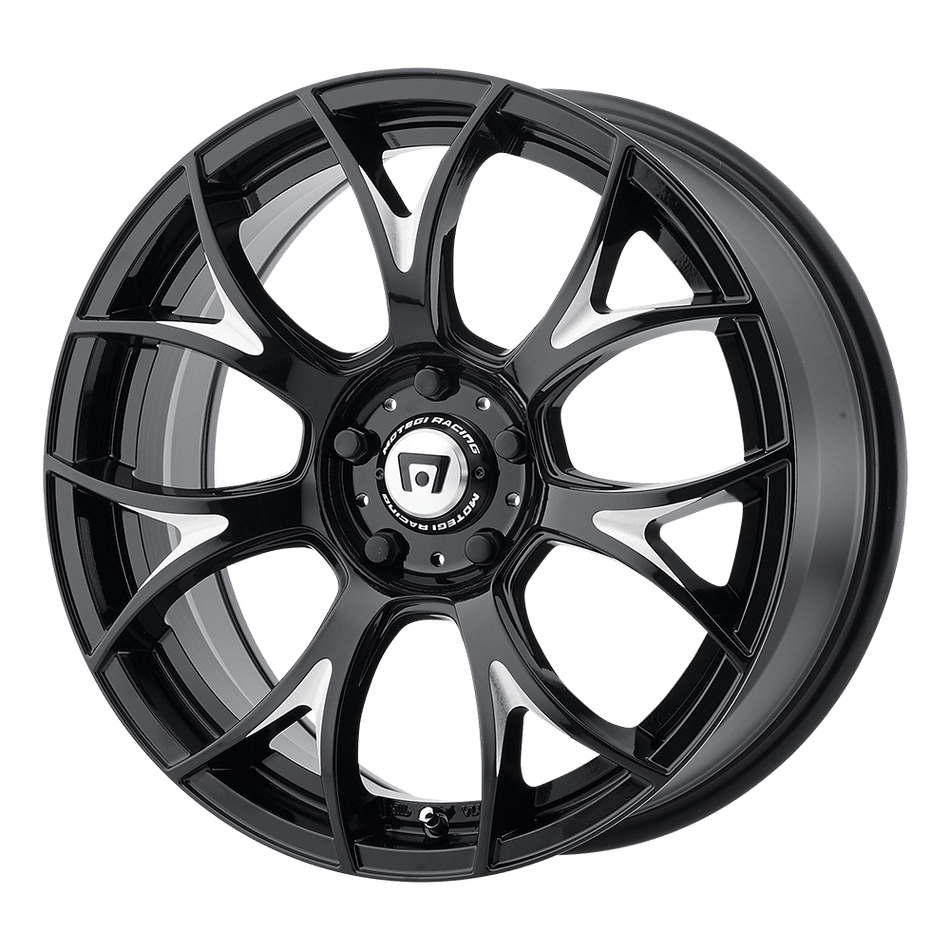 Motegi MR126 Gloss Black With Milled Accents Wheel