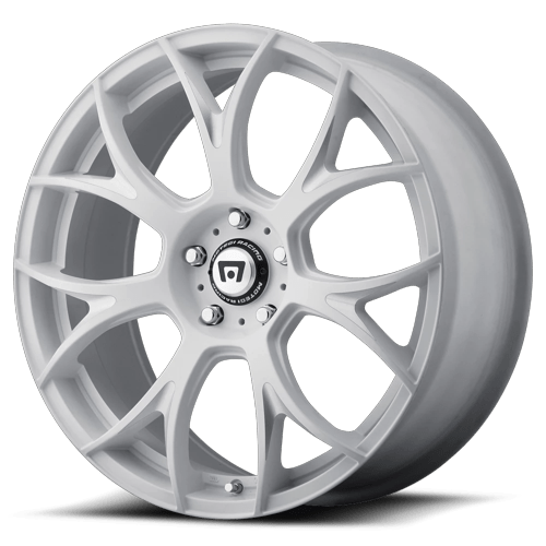 Motegi MR126 MATTE WHITE W/ MILLED ACCENTS
