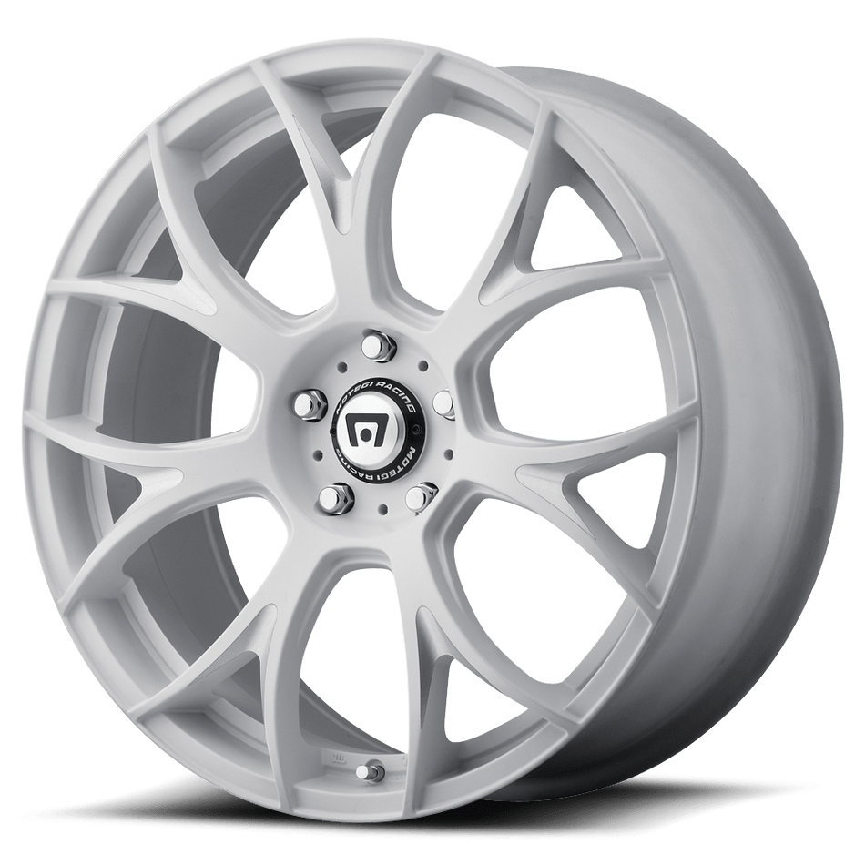 Motegi MR126 Matte White With Milled Accents Wheel