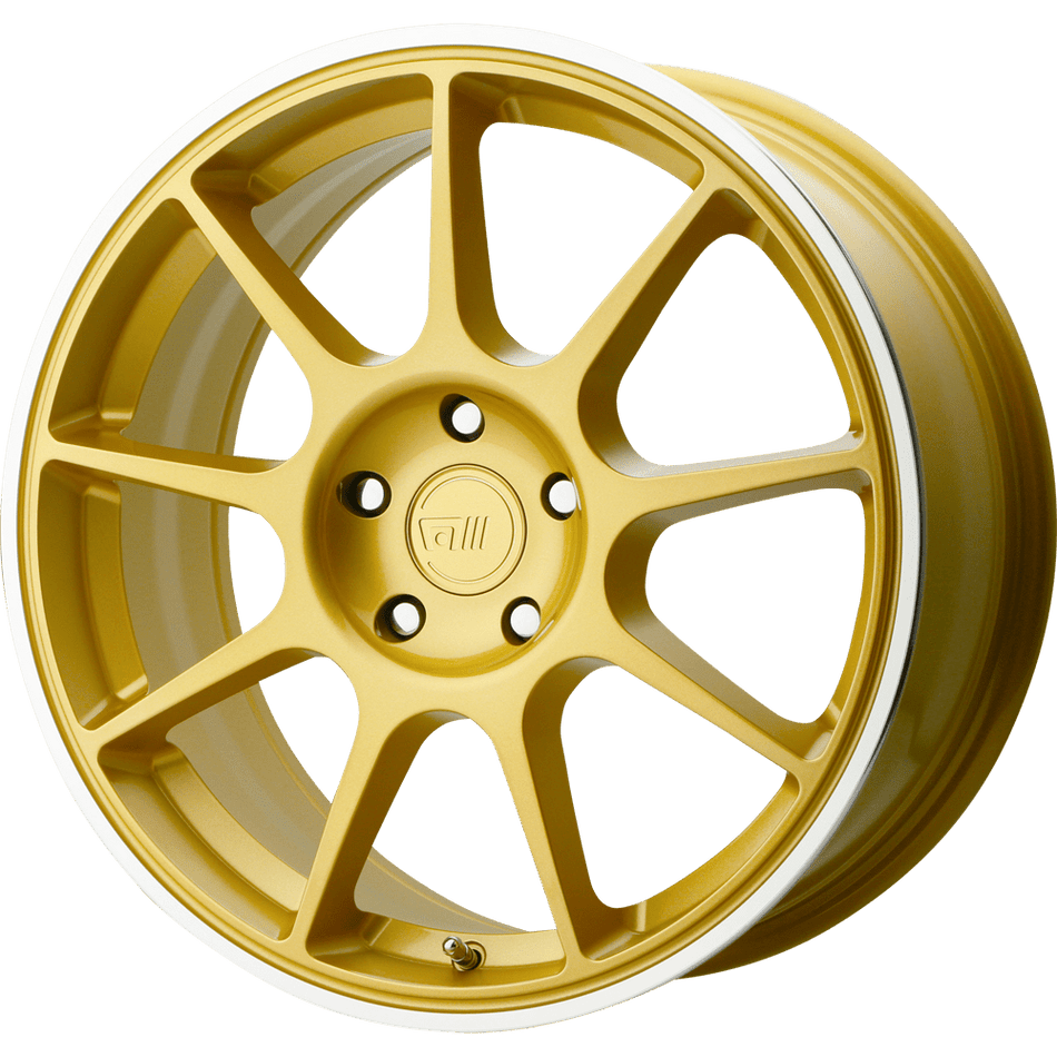 Motegi MR138 Gold Machined Lip Wheel