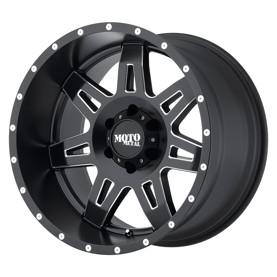 Moto Metal MO975 Satin Black Milled Wheel