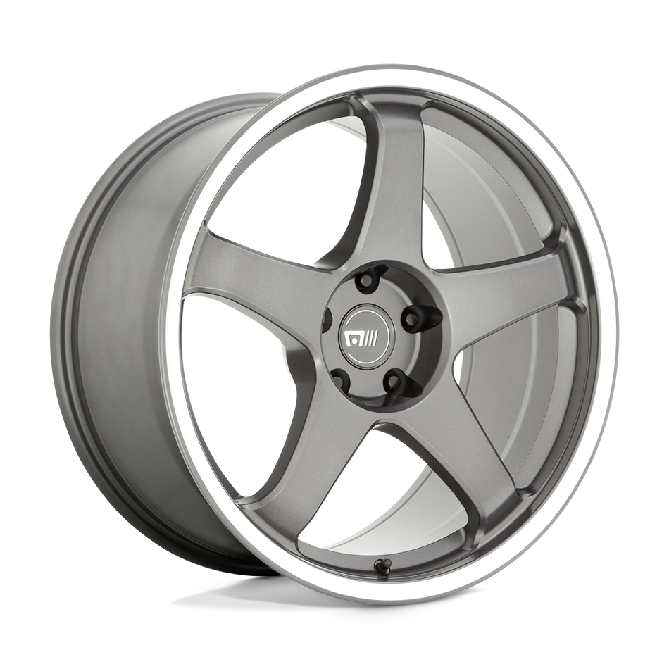 Motegi MR151 CS5 Gunmetal With Machined Lip Wheel