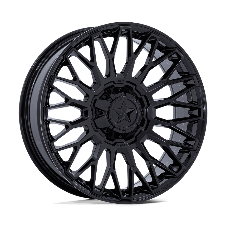 MSA Offroad Wheels M50 CLUBBER Gloss Black Wheel