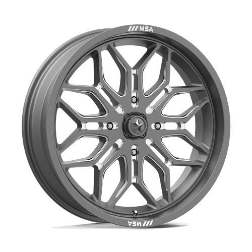 MSA Offroad Wheels M47 SNIPER UTV GUNMETAL MILLED