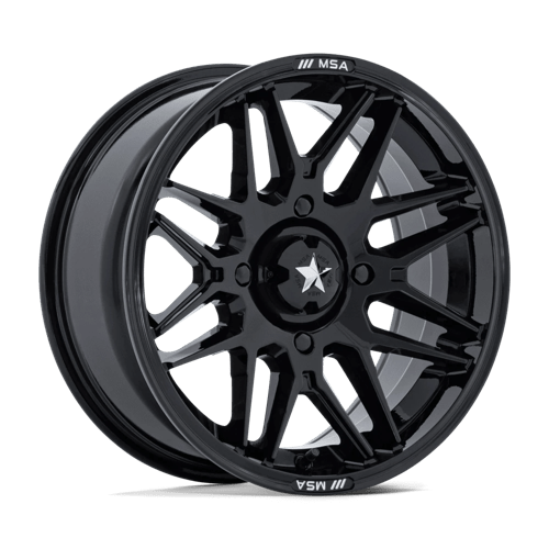 MSA Offroad Wheels M52 RADAR UTV GLOSS BLACK