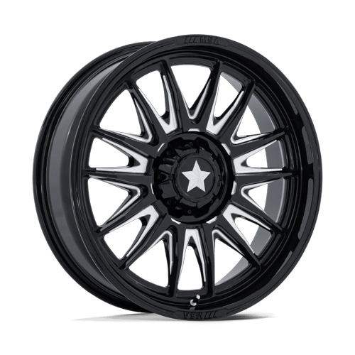 MSA Offroad Wheels M55 COMMANDER UTV GLOSS BLACK MILLED