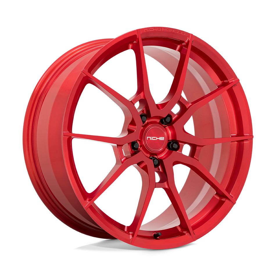 Niche Mono T113 KANAN Brushed Candy Red Wheel