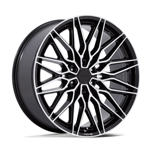 Niche 1PC NC278 CALABRIA 6 GLOSS BLACK MACHINED