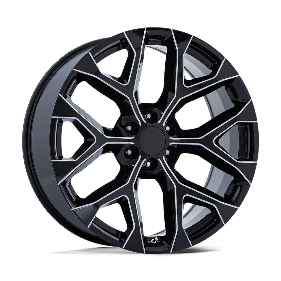 Performance Replicas PR177 Gloss Black Milled Wheel