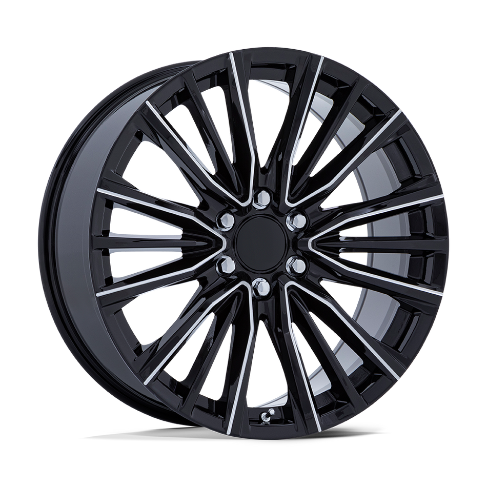 Performance Replicas PR223 Gloss Black Milled Wheel