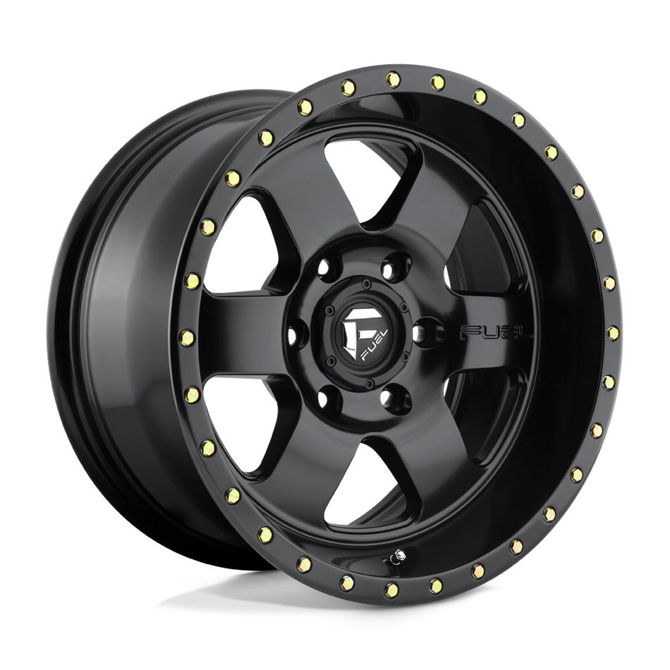 Fuel 1PC D618 PODIUM Matte Black Wheel