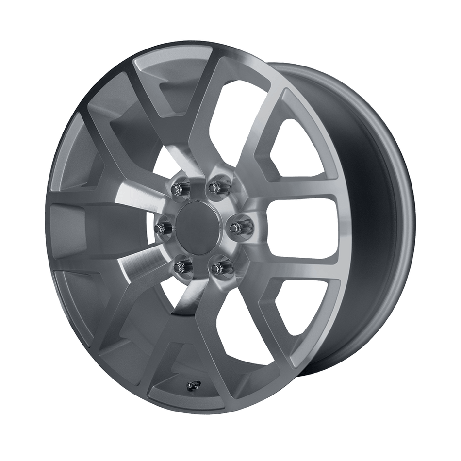 Performance Replicas PR150 Silver Machined Wheel
