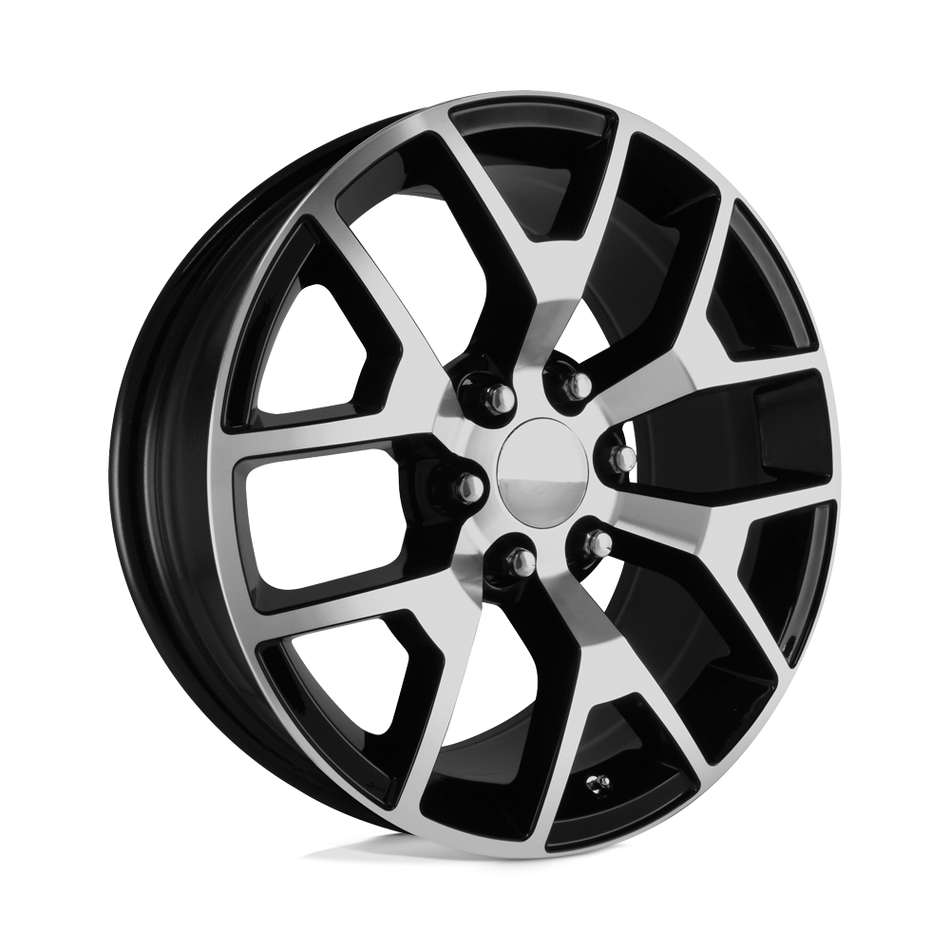 Performance Replicas PR150 Gloss Black/Machined Wheel