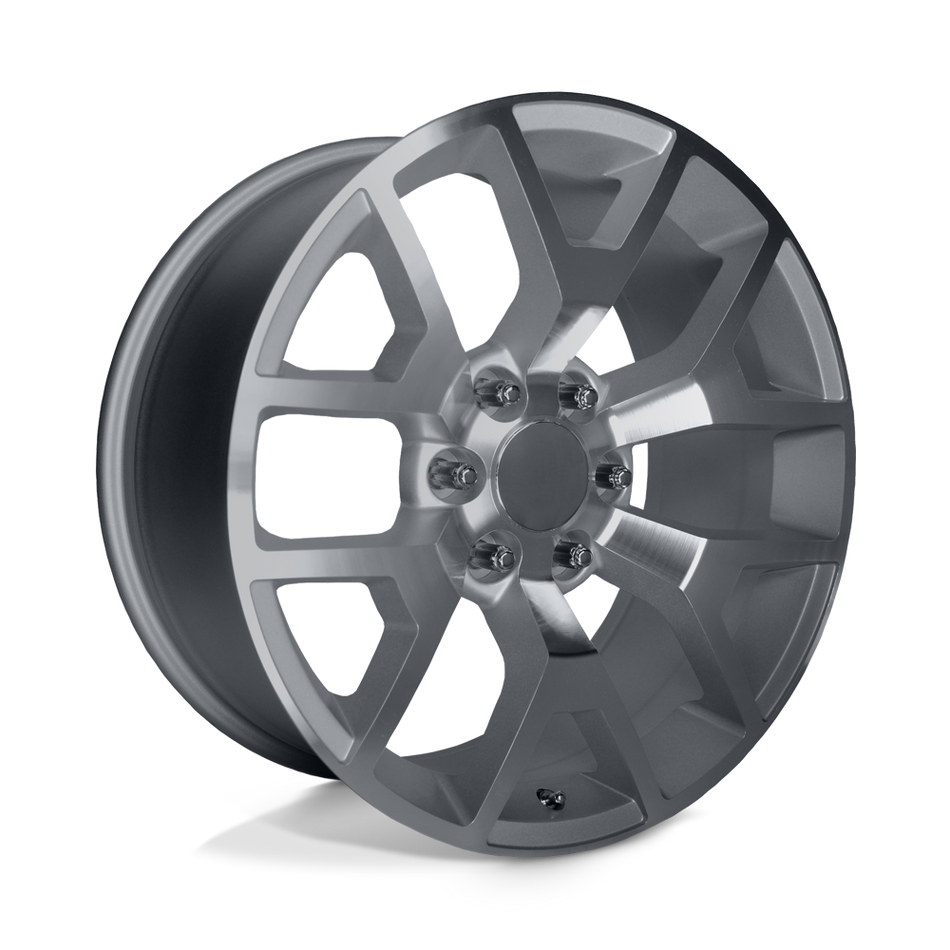 Performance Replicas PR169 Silver With Machined Spokes Wheel