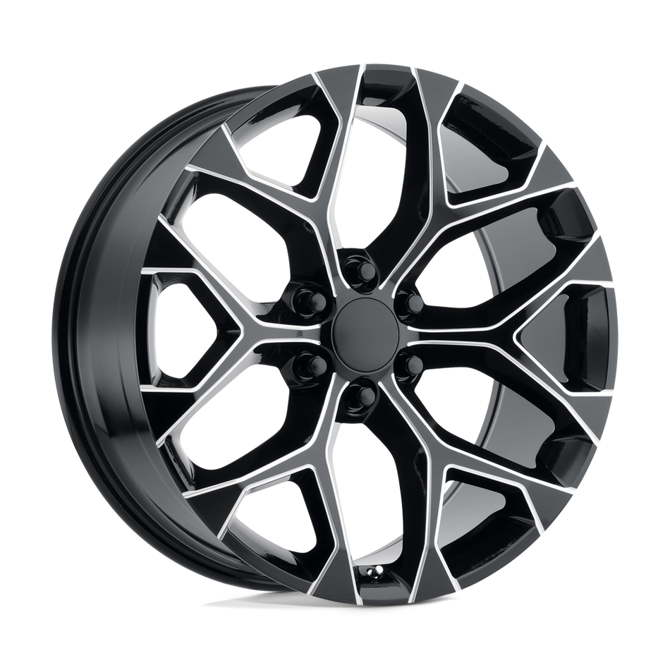 Performance Replicas PR176 Gloss Black Milled Wheel