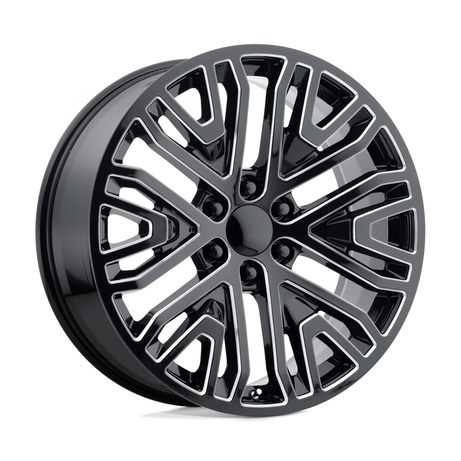 Performance Replicas PR197 Gloss Black Milled Wheel