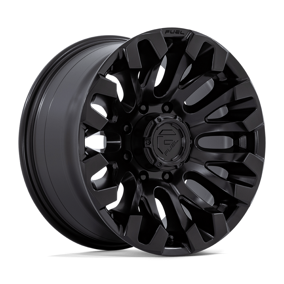 Fuel 1PC D831 QUAKE Blackout Wheel