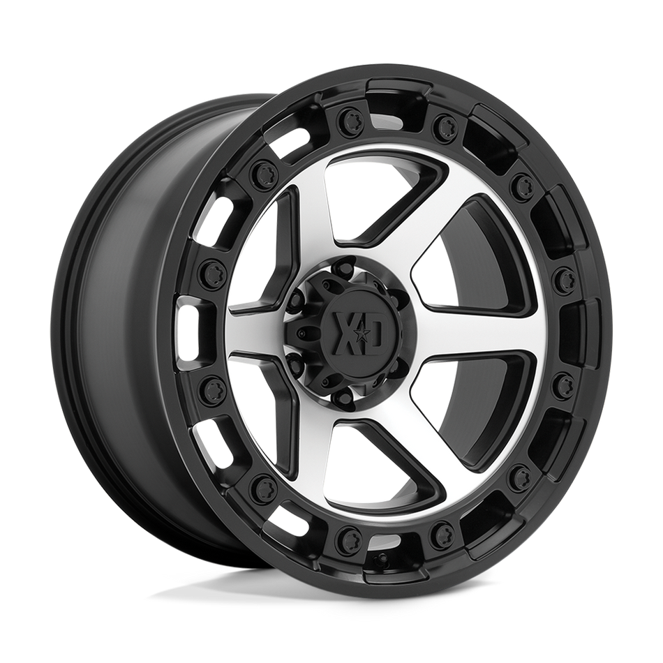 XD XD862 RAID Satin Black Machined Wheel