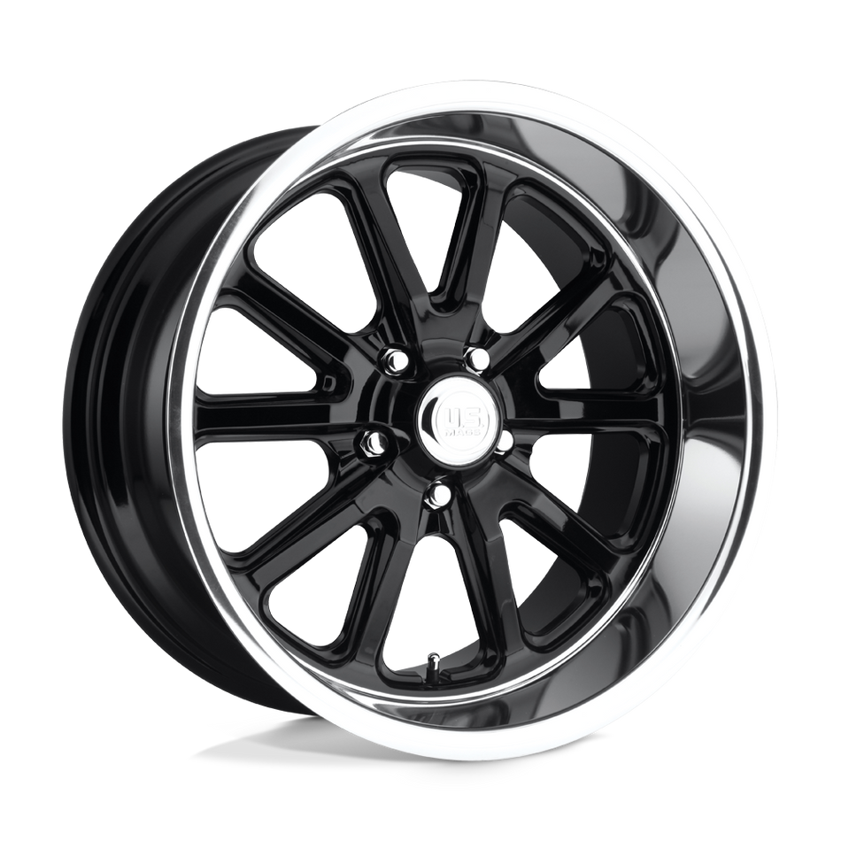 US Mag 1PC U121 RAMBLER Gloss Black Wheel