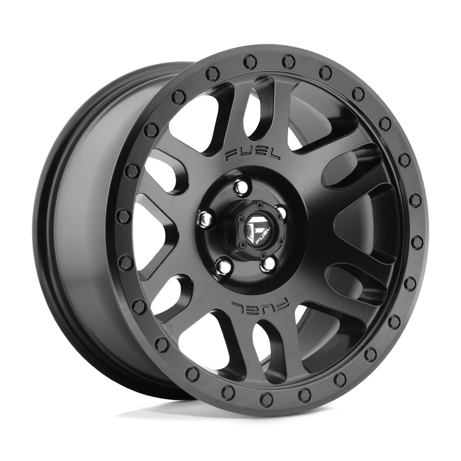 Fuel 1PC D584 RECOIL Matte Black Wheel