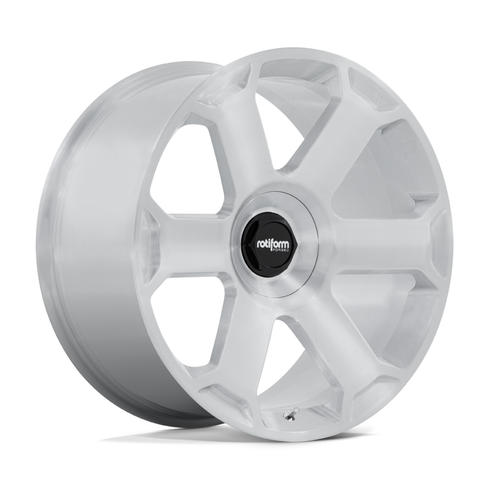 Rotiform AVS Brushed Silver Wheel