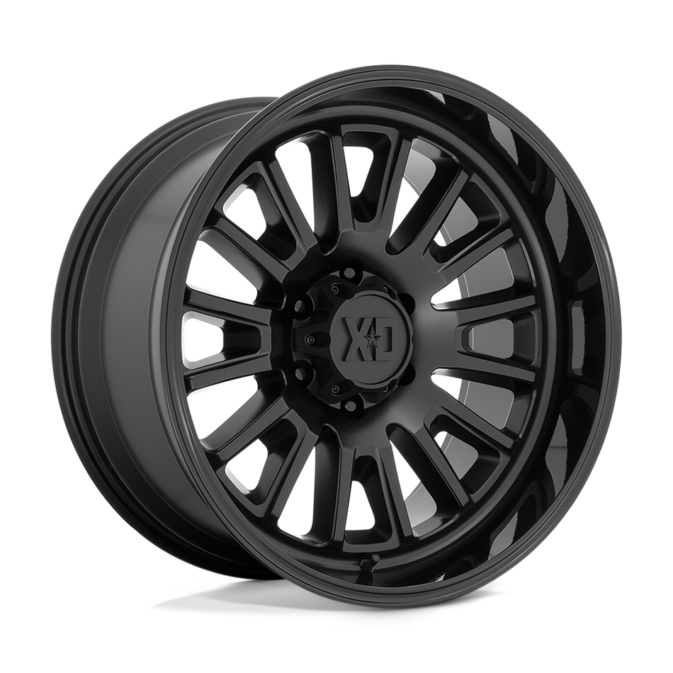 XD XD864 ROVER Satin Black With Gloss Black Lip Wheel