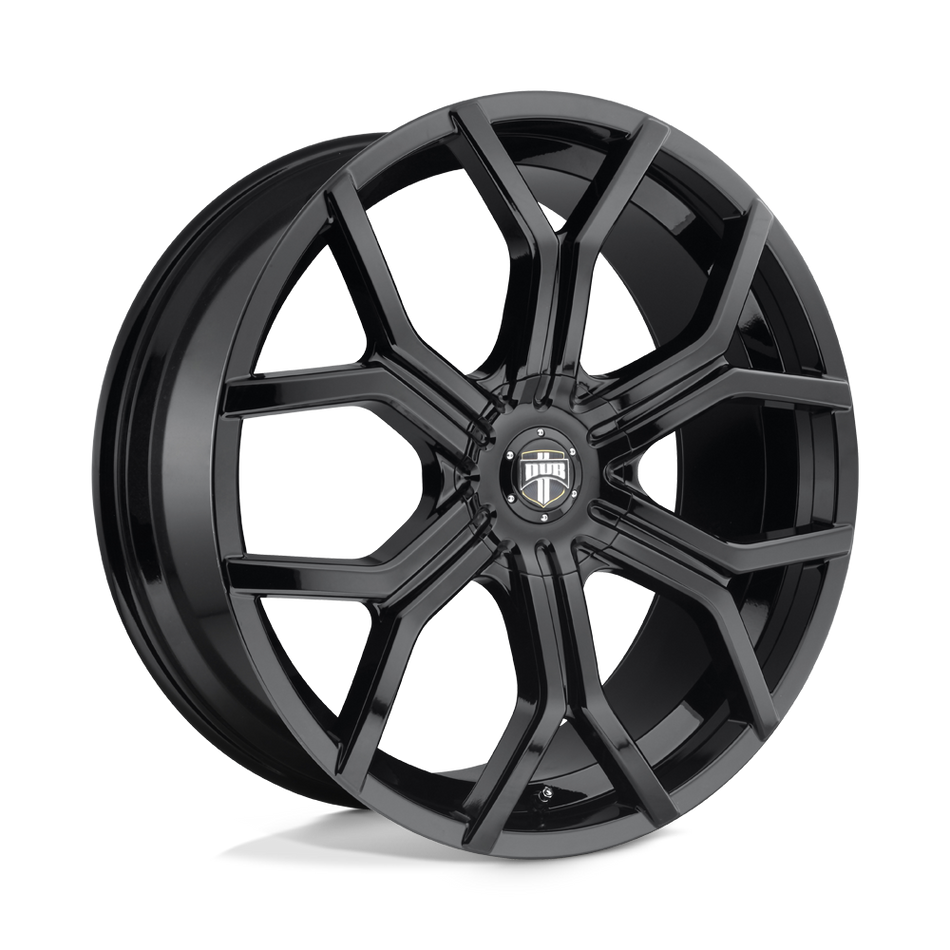 DUB 1PC S208 ROYALTY Gloss Black Wheel