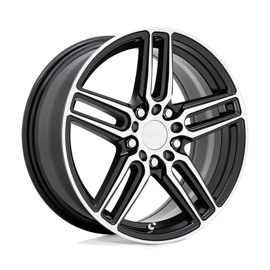Ruff NITRO Gloss Black W/ Machined Face Wheel