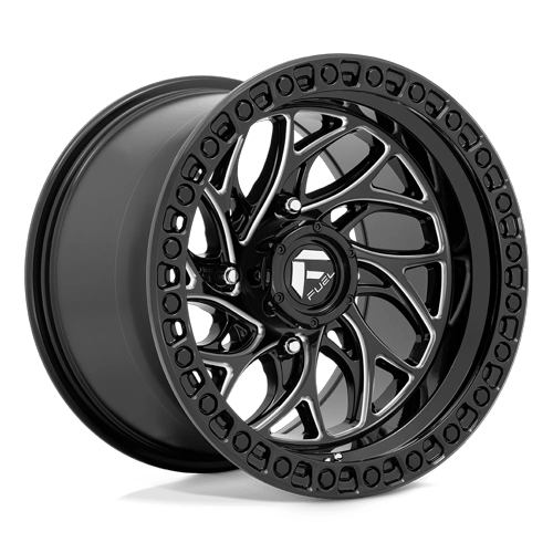 Fuel UTV D741 RUNNER UTV GLOSS BLACK MILLED