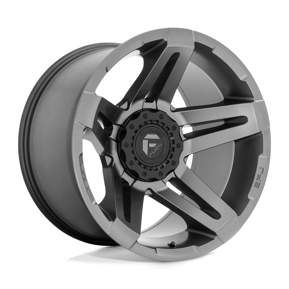 Fuel 1PC D764 SFJ Matte Gun Metal Wheel