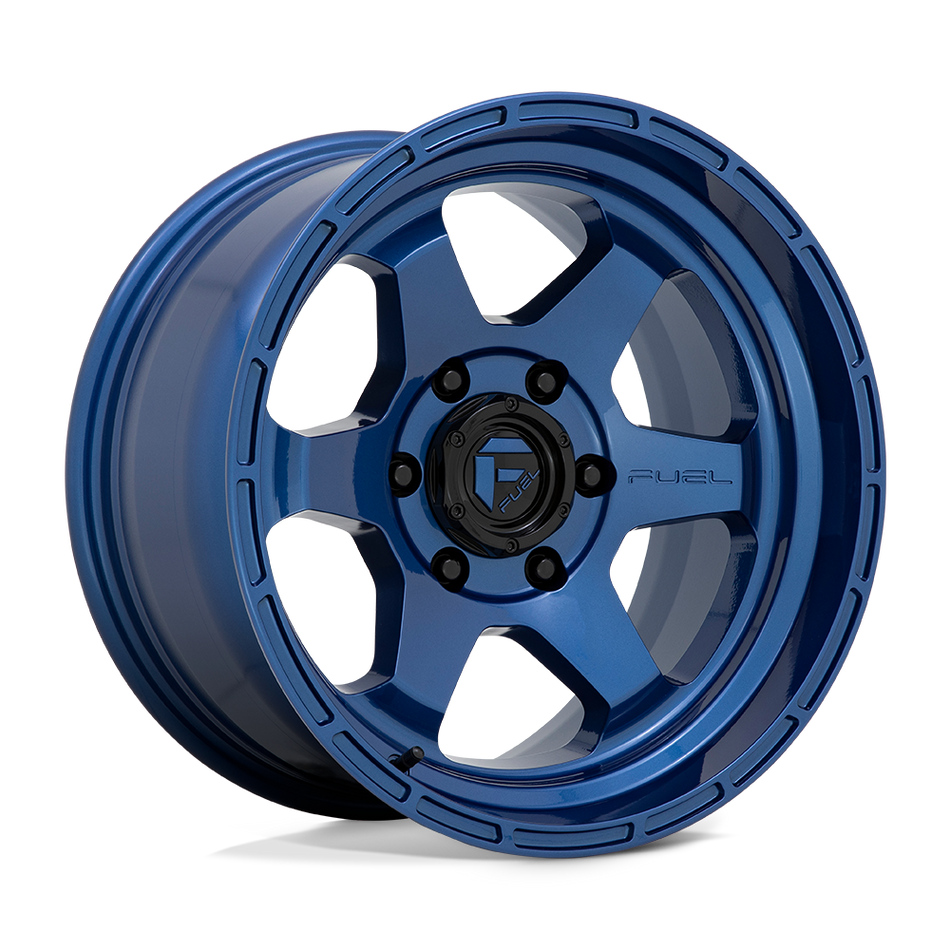 Fuel 1PC D739 SHOK Dark Blue Wheel