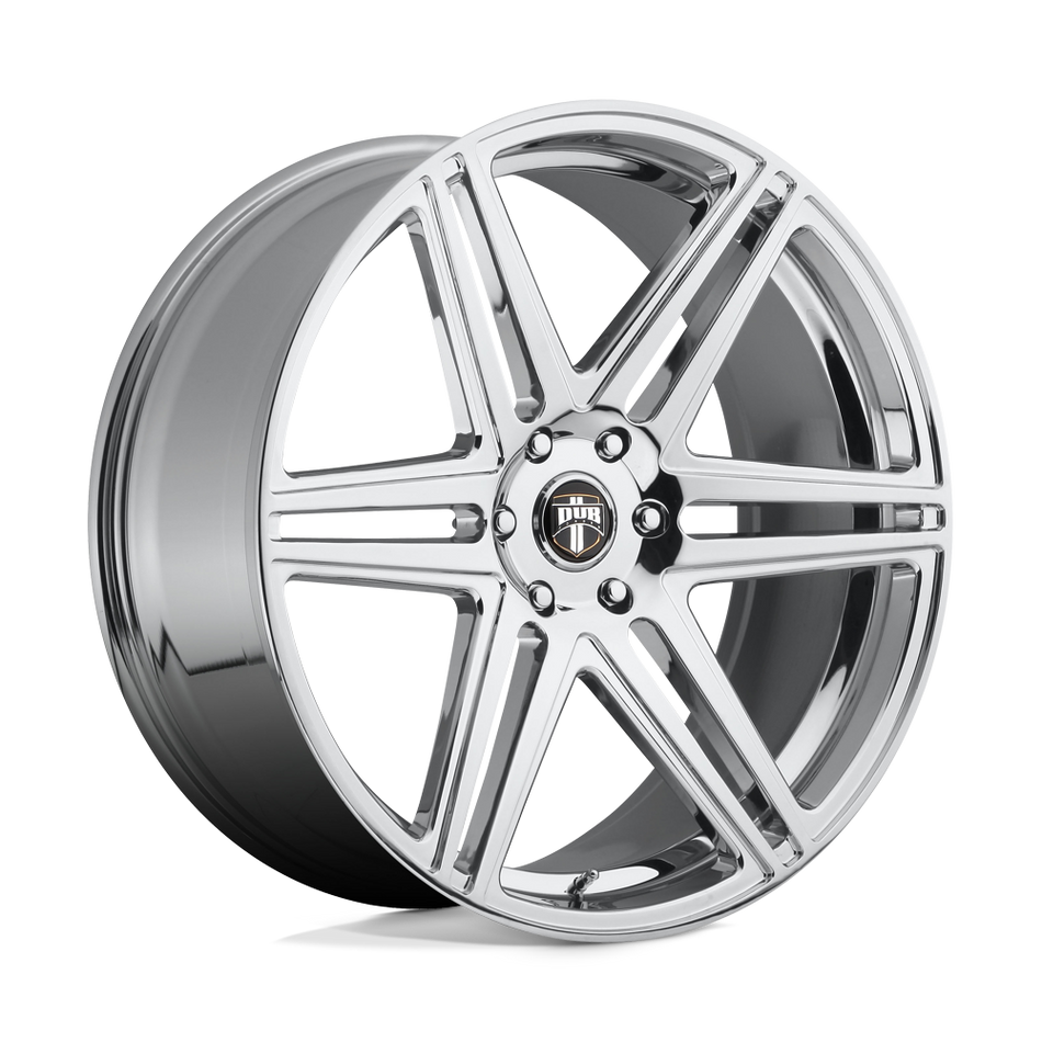 DUB 1PC S122 SKILLZ Chrome Plated Wheel