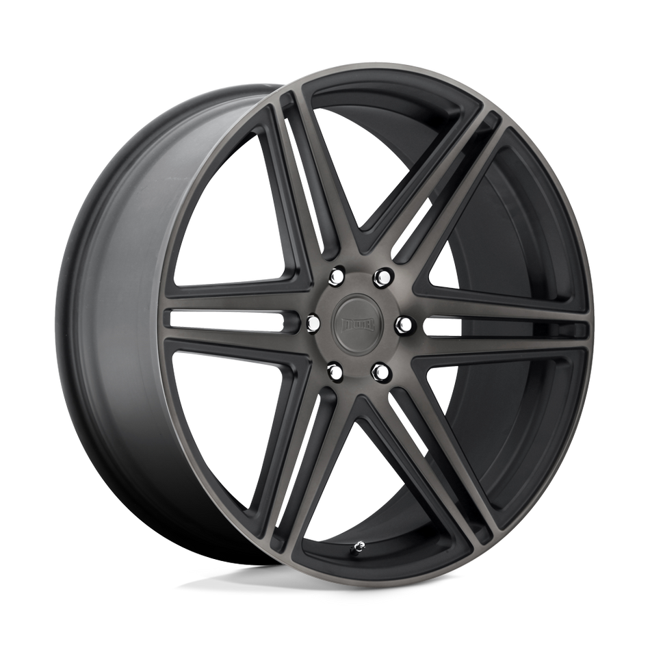 DUB 1PC S123 SKILLZ Matte Black Double Dark Tint Wheel