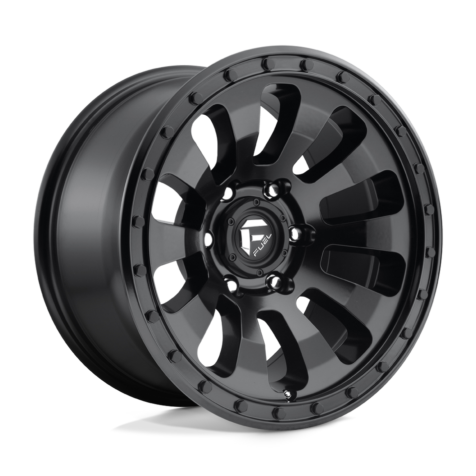 Fuel 1PC D630 TACTIC Matte Black Wheel