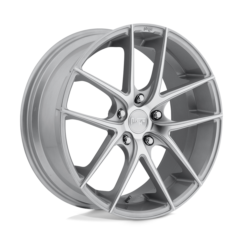 Niche 1PC M131 TARGA Gloss Silver Machined Wheel