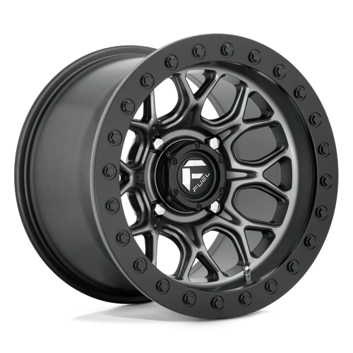 Fuel UTV D919 TECH UTV BEADLOCK MATTE GUNMETAL BLACK BEAD RING