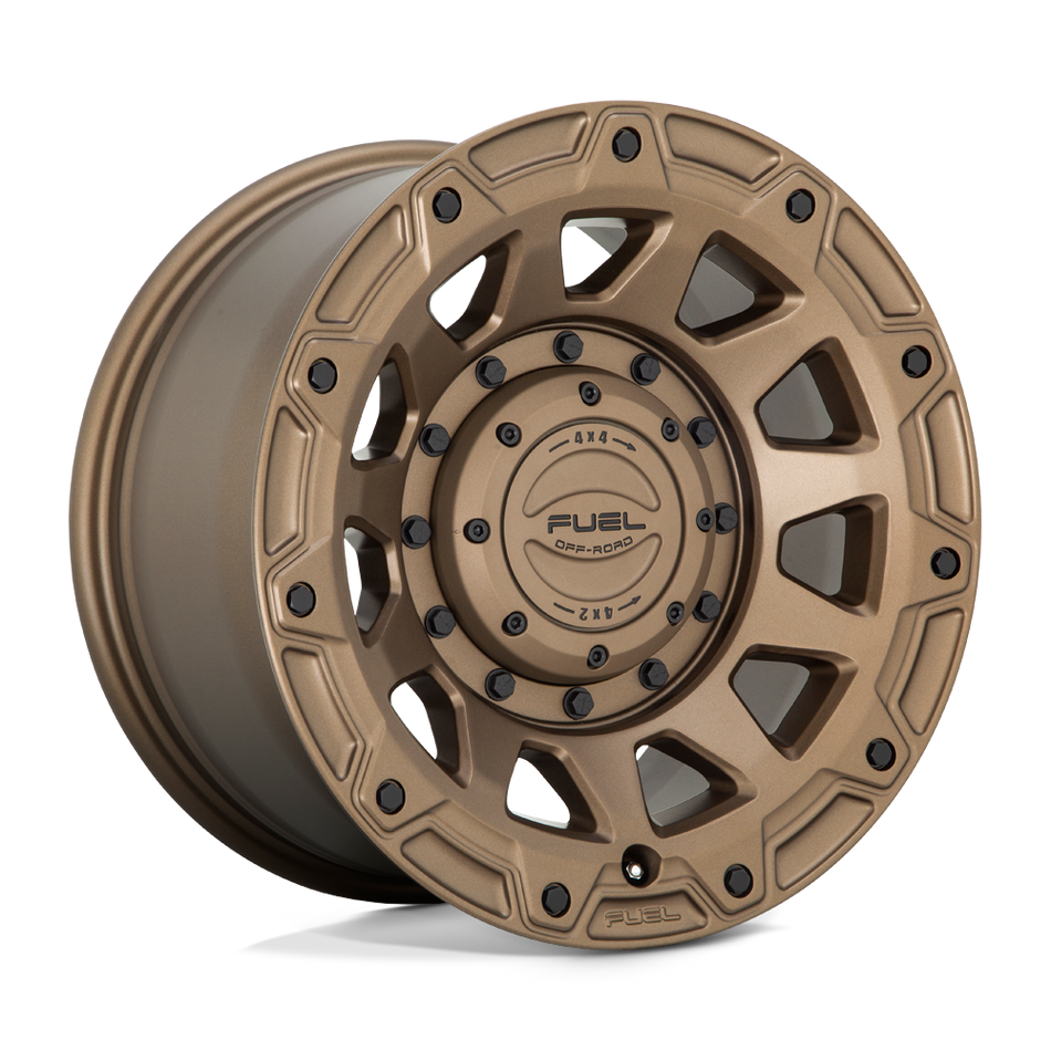 Fuel 1PC D731 TRACKER Matte Bronze Wheel