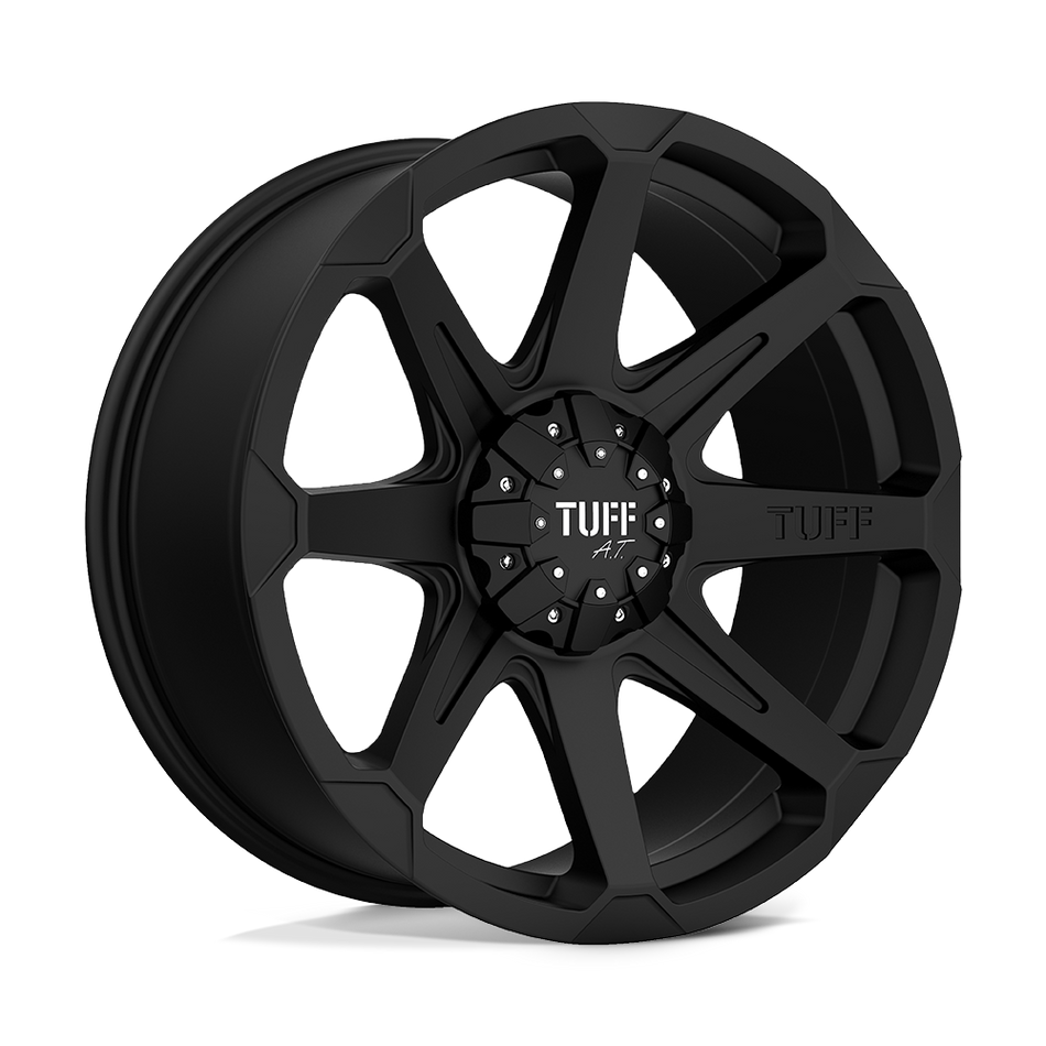 Tuff T05 Flat Black W/ Machined Face Wheel