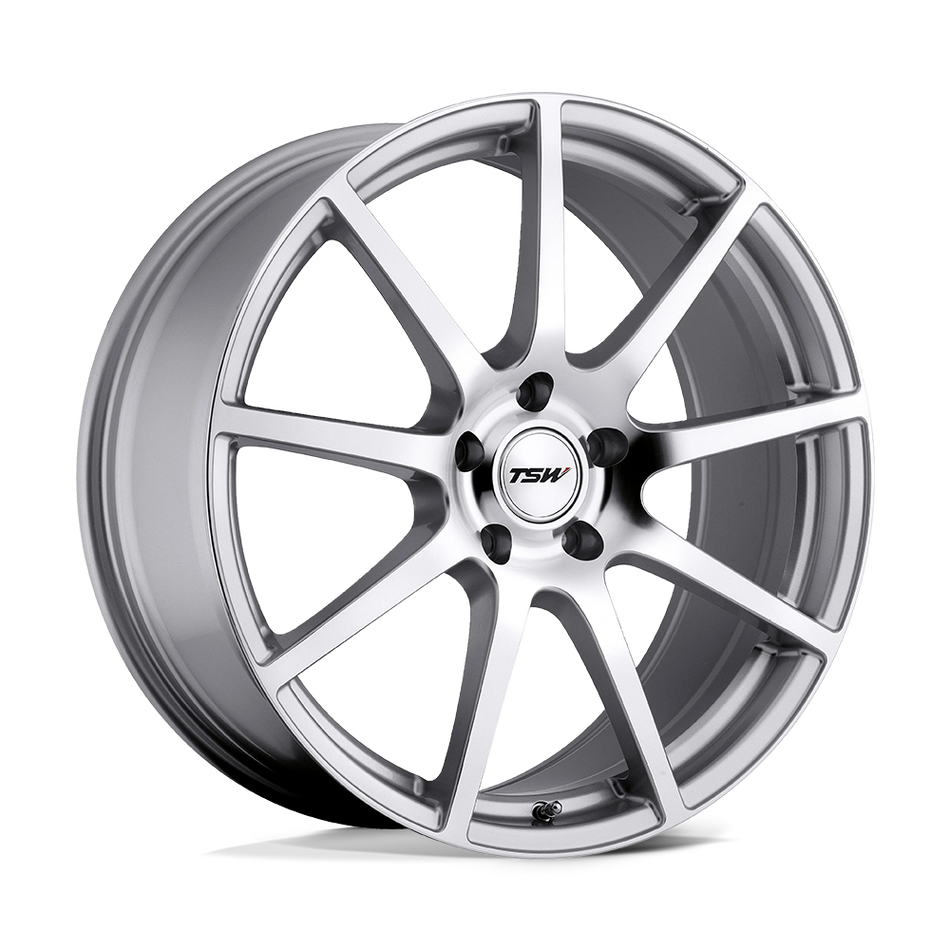 TSW INTERLAGOS Silver W/ Mirror Cut Face Wheel